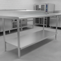 Galvanised Steel Undershelf for Folding Work Tables