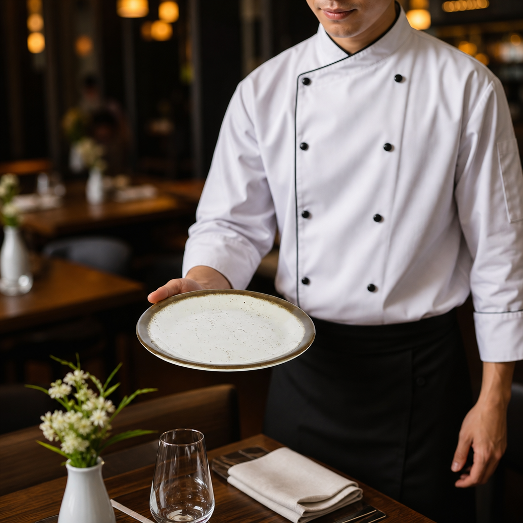 Flat Plate 190mm Melamine for Elegant Dining (Pack of 12)