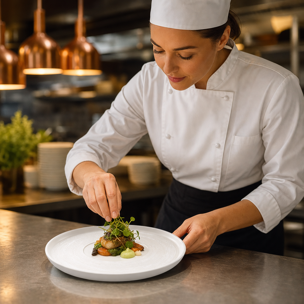 Walled Plates 157mm Vitrified Ceramic for Professional Use (Pack of 6)