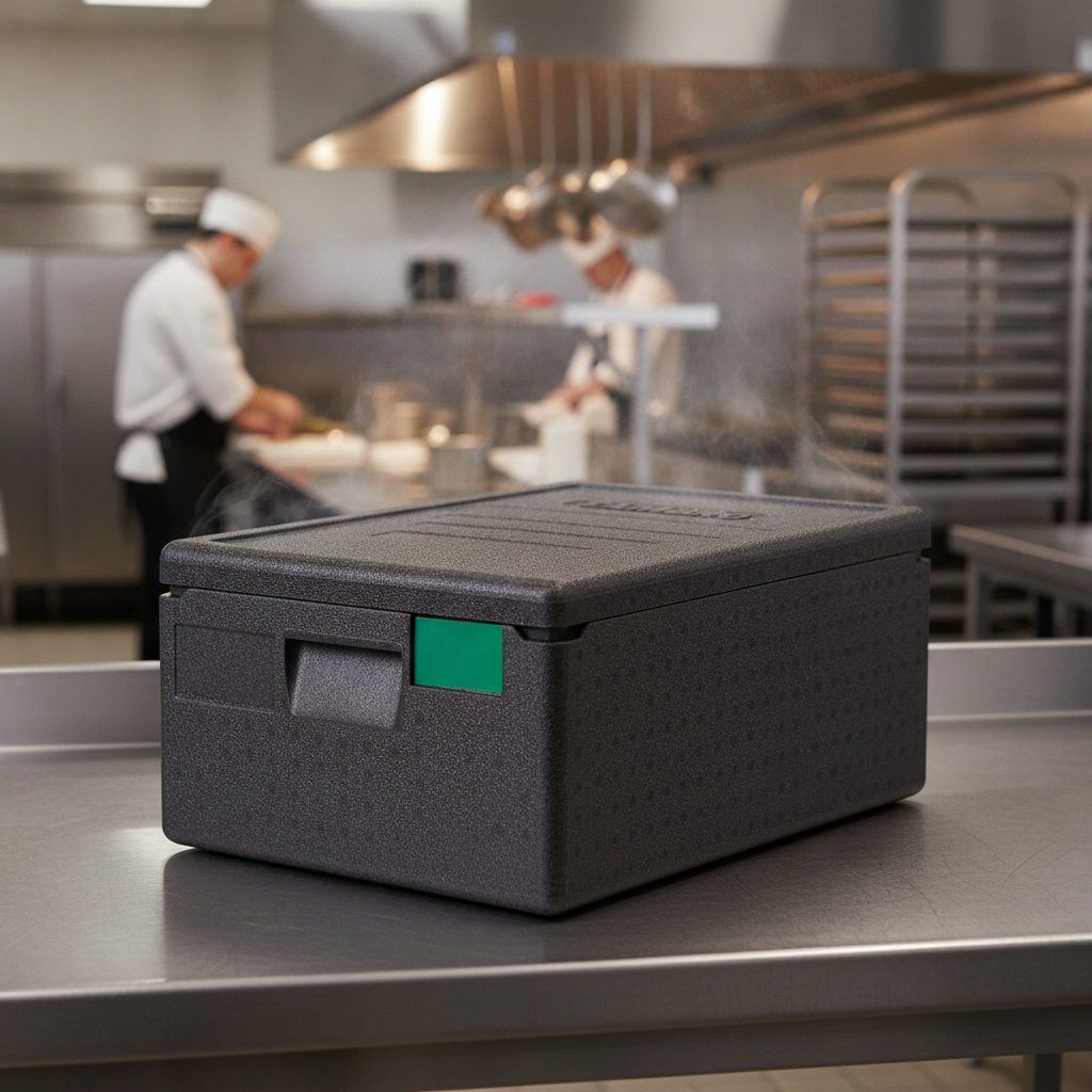 Polypropylene Top Loading Insulated Food Pan Carrier 35.5L for Catering Events