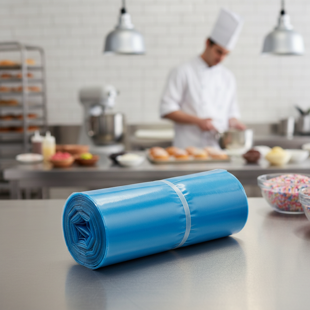 Polyethylene Disposable Piping Bags 510x460mm for Bakeries (Pack of 100)
