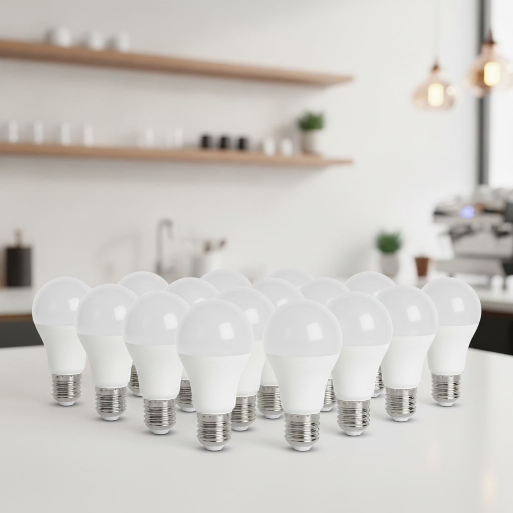 Plastic & Aluminium LED GLS Bulbs 10W for Ambient Lighting (Pack of 10)