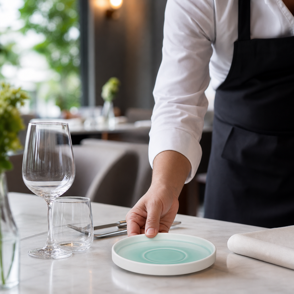 Saucers 155mm Porcelain for Stylish Table Settings (Pack of 6)