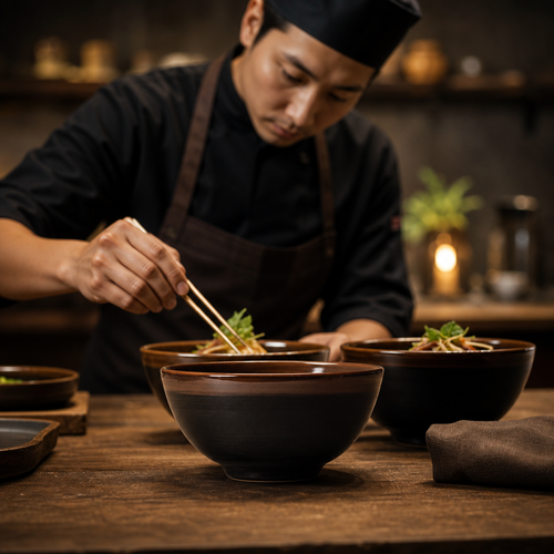 Bowls 127mm Porcelain for Fine Dining (Pack of 12)