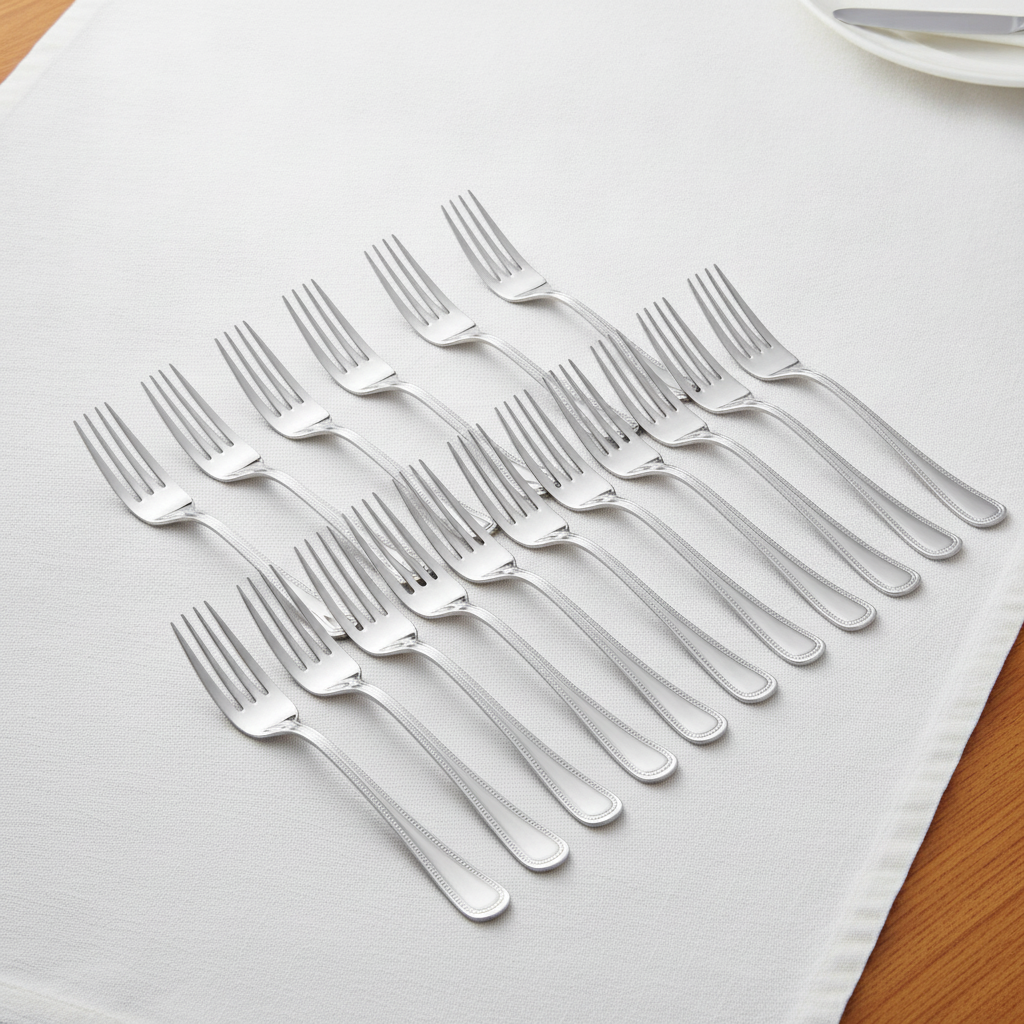 18/10 Stainless Steel Table Fork for Dining (Pack of 12)