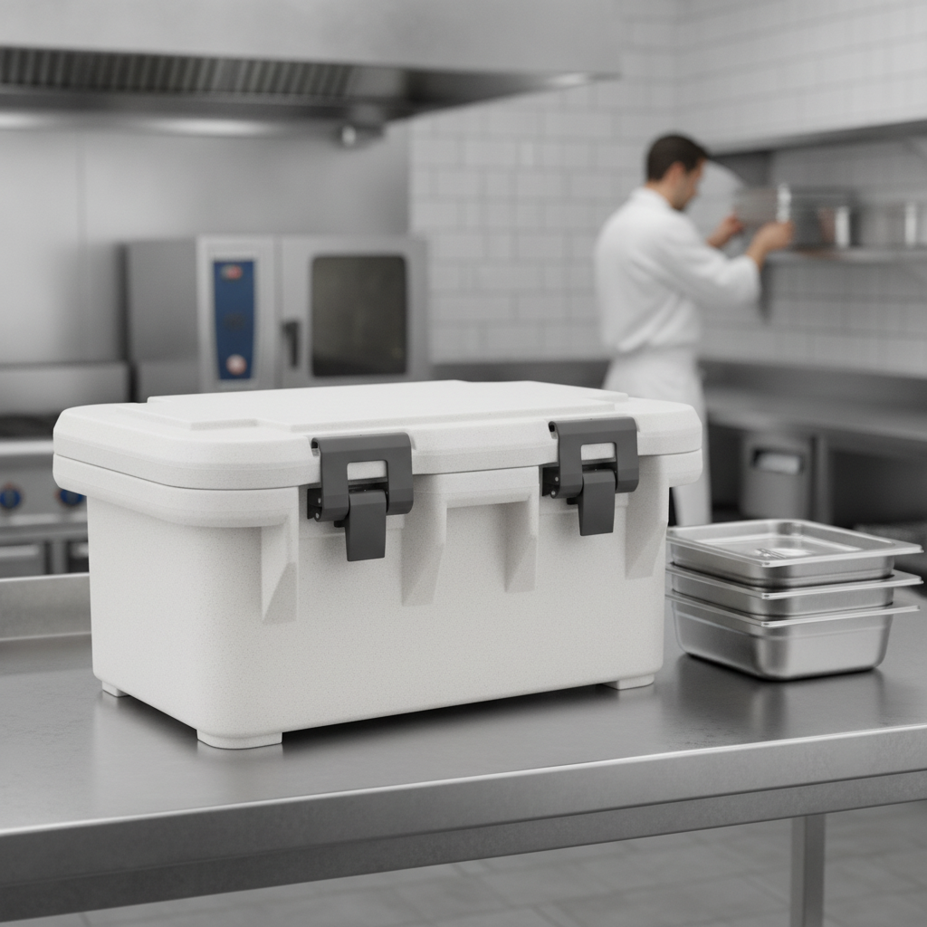 Polypropylene Insulated Food Pan Carrier for Safe Transportation