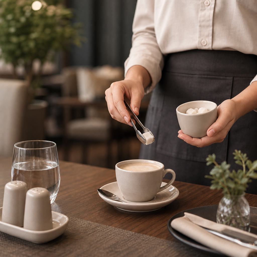 Porcelain Smoke Grey Sugar Bowl 85ml for Cafes & Restaurants (Pack of 6)