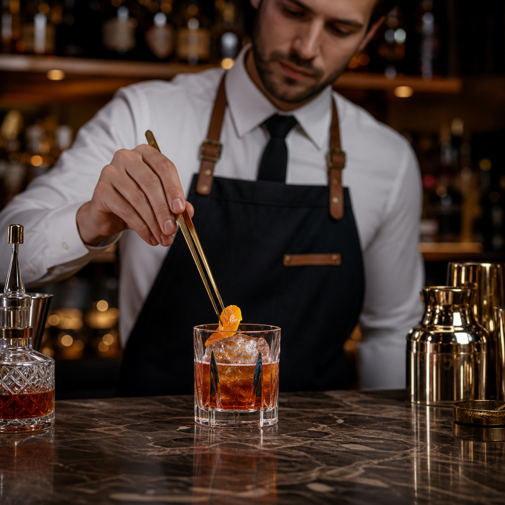 Glass Old Fashioned Glasses 260ml for Cocktail Service (Pack of 12)