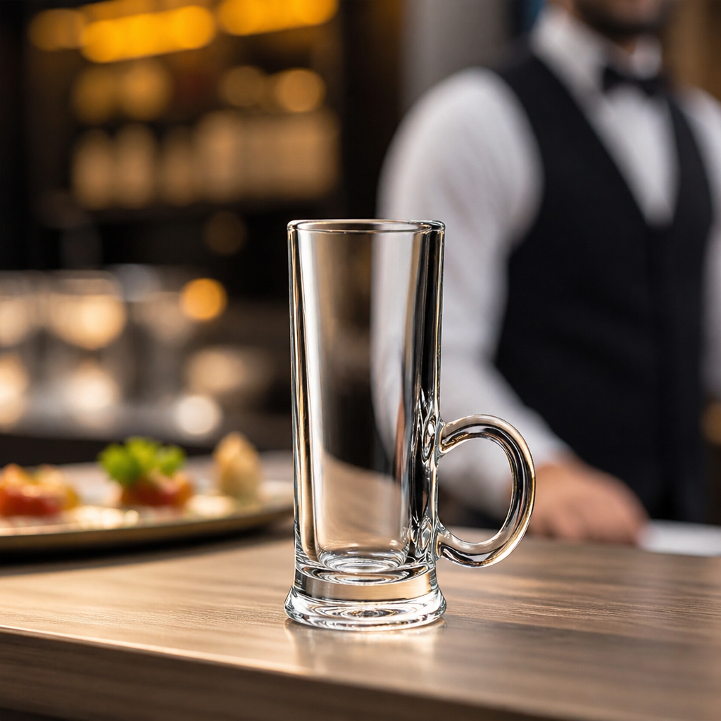 Clear Glass Shot Glasses with Handle 60ml for Tasting Spirits (Pack of 72)