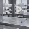 Zinc Coated Steel Chrome Wire Shelves 1525x610mm for Kitchen Storage (Pack of 2)
