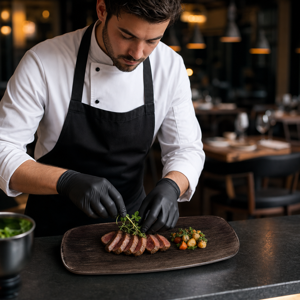 Rectangular Plates 355mm Porcelain for Restaurants & Cafés (Pack of 6)