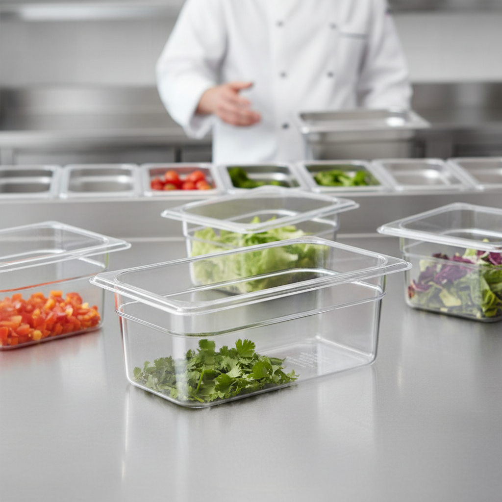 Copolymer Gastronorm Food Tray 2.5L for Efficient Food Storage