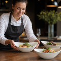 Large Oval Bowls 202mm Porcelain for Gastro Pubs (Pack of 12)