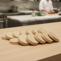 Brown Paper Lids for Portion Pots 11mm for Eco-Friendly Use (Pack of 1000)