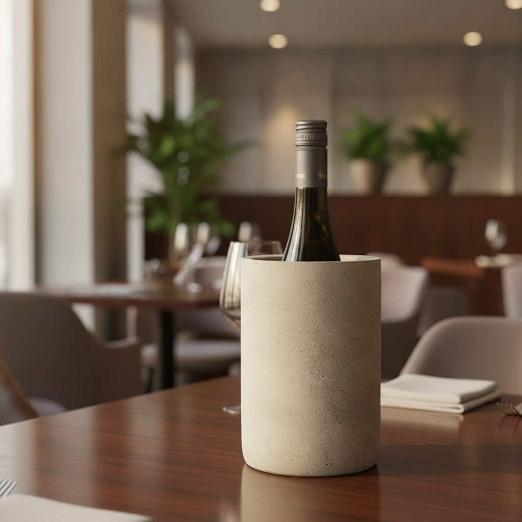 Concrete Wine Cooler for Bottles 0.7 - 1.5Ltr