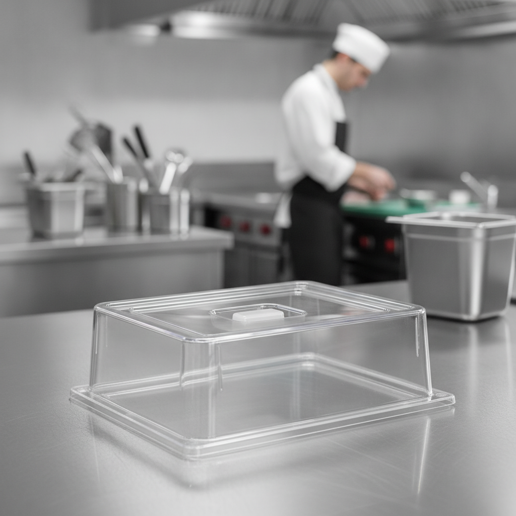 Polycarbonate GN 1/2 Lid for Food Storage