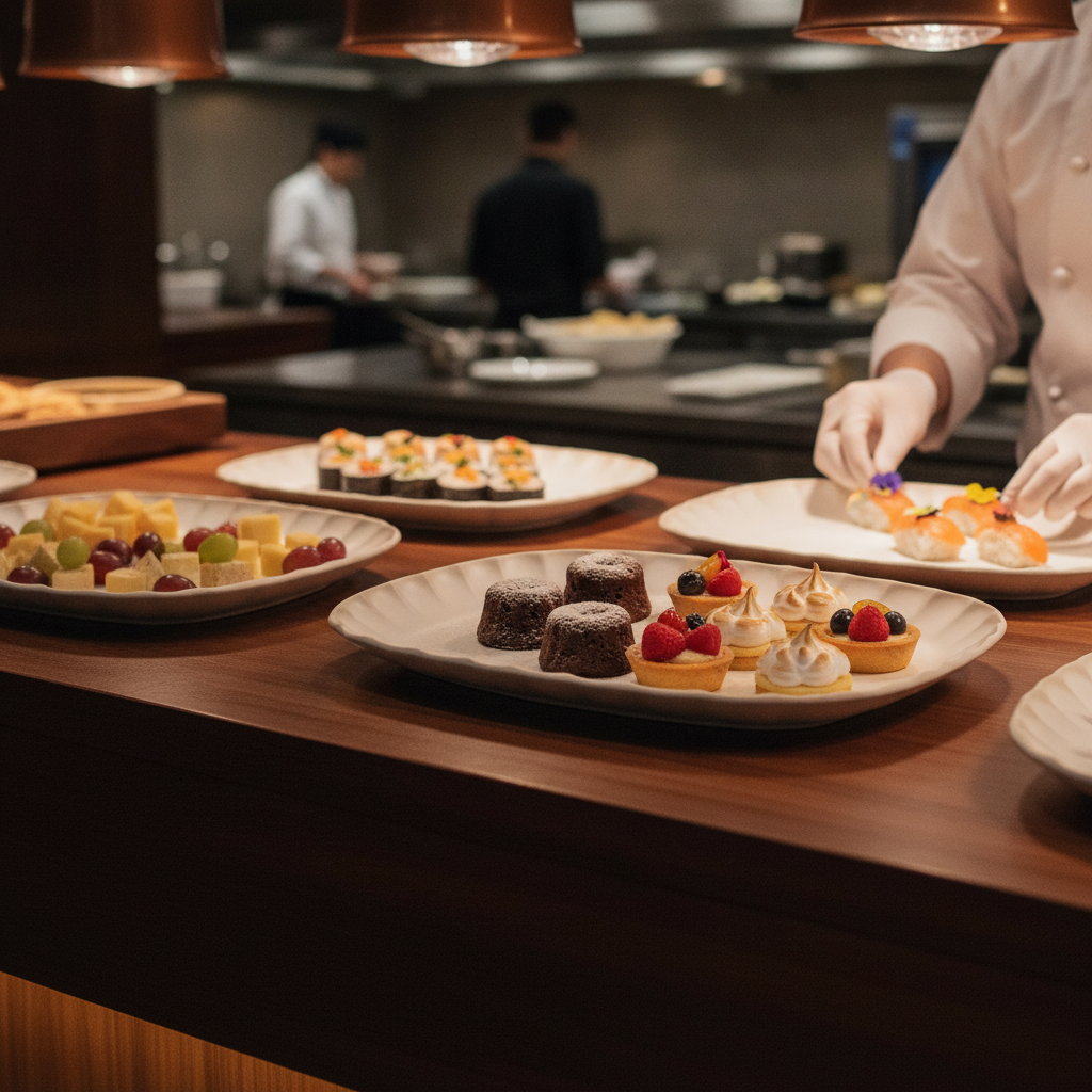 Melamine Tray White GN 1/2 325x265mm for Buffet Displays