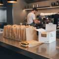 Kraft Contact Grill Bags 320mm for Cafés & Food Vans (Pack of 600)