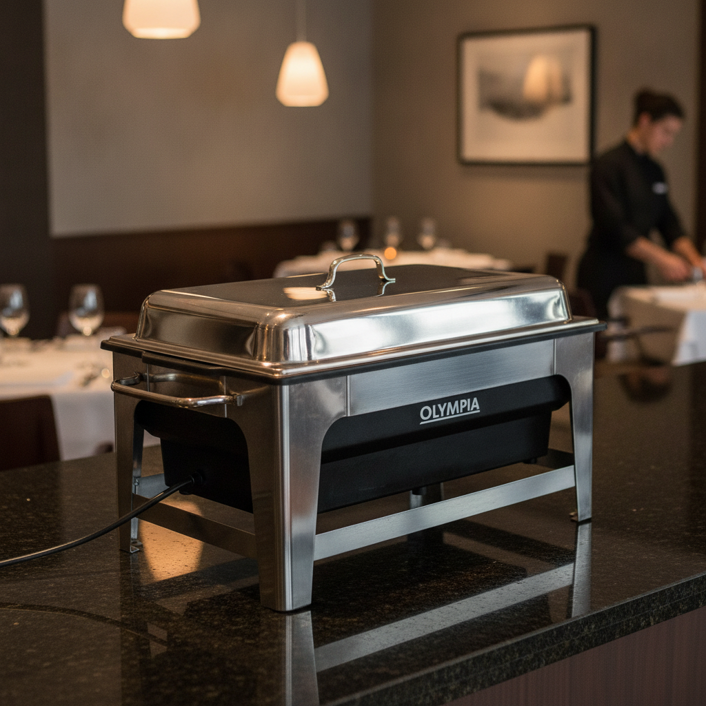 Stainless Steel Electric Chafing Dish 13.5L for Commercial Use