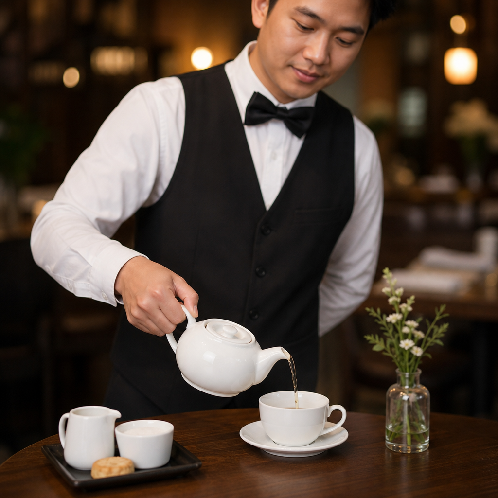 Porcelain Teapots 876ml for Cafés & Restaurants (Pack of 4)