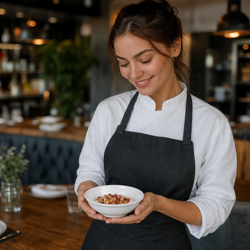 Cereal Bowls 140mm Vitrified Porcelain for Cafés & Restaurants (Pack of 12)