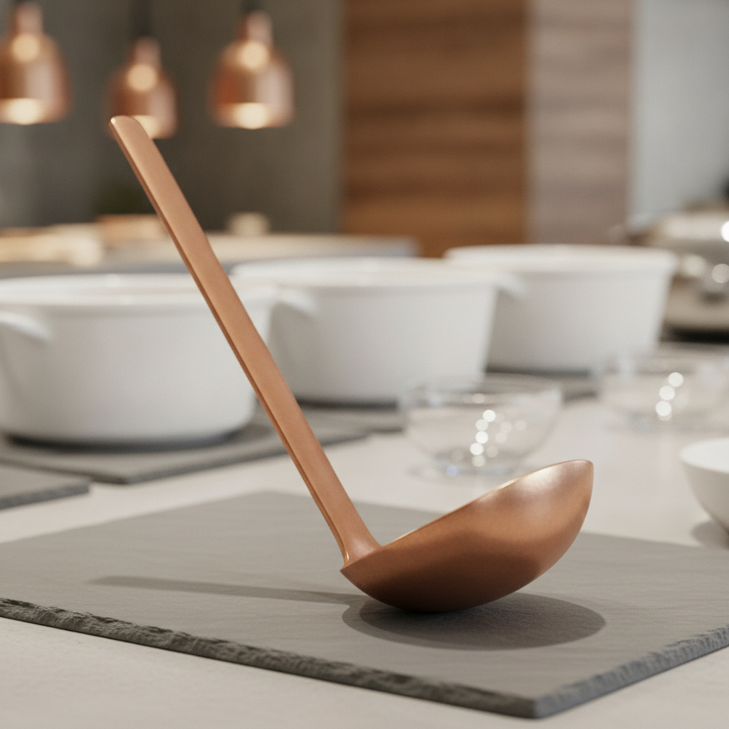 Stainless Steel Serving Spoon 230mm for Elegant Buffets