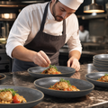 Deep Oval Bowls 267x197mm Grey Vitrified Stoneware for Restaurants (Pack of 6)