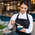 Super Vitrified Ceramic Sugar Bowls 236ml for Beverage Service (Pack of 12)