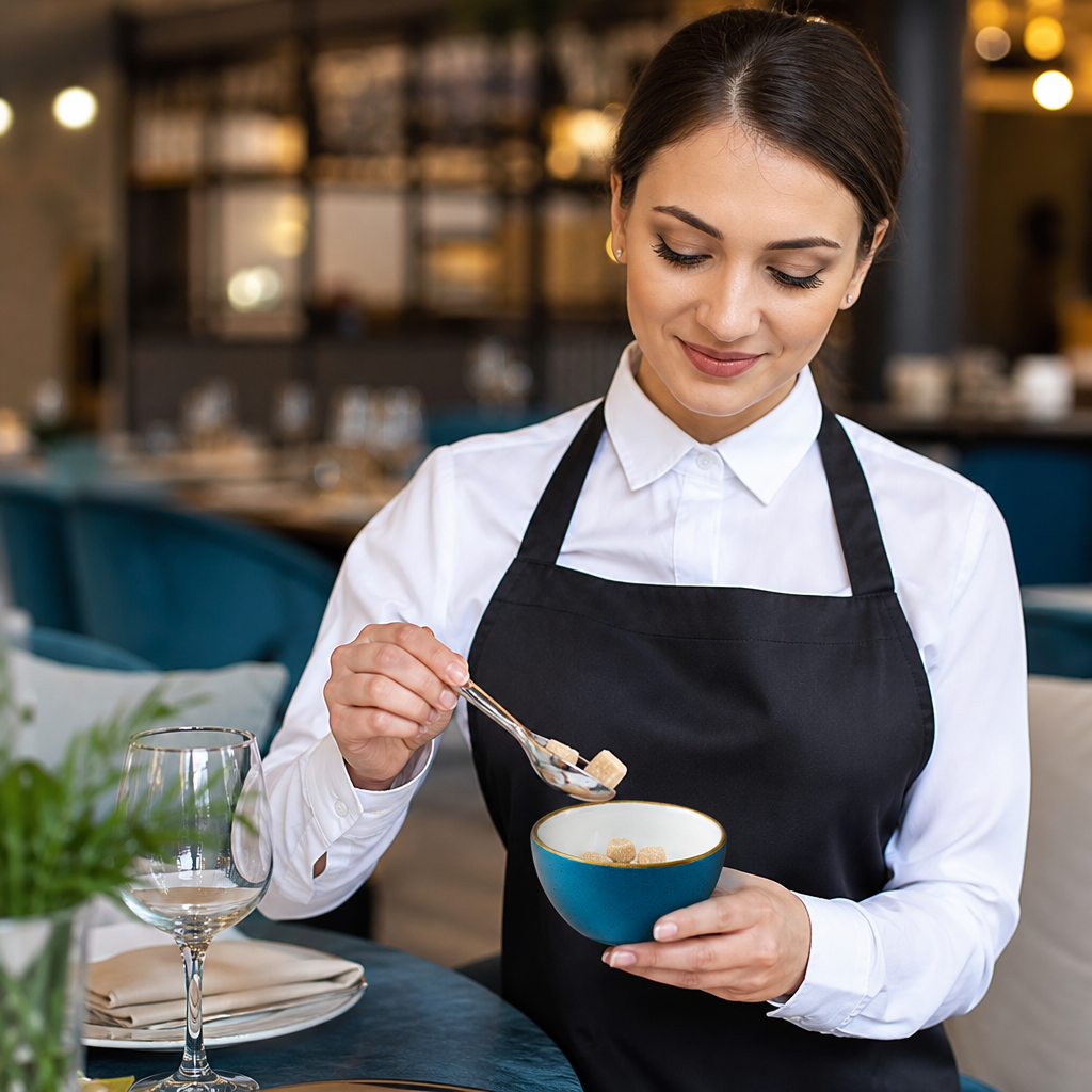 Super Vitrified Ceramic Sugar Bowls 236ml for Beverage Service (Pack of 12)