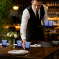 Machine-Made Glass Tumblers 280ml for Bars & Restaurants (Pack of 6)