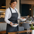 Pure White Porcelain Oatmeal Bowls 150mm for Breakfast Service - Pack of 24