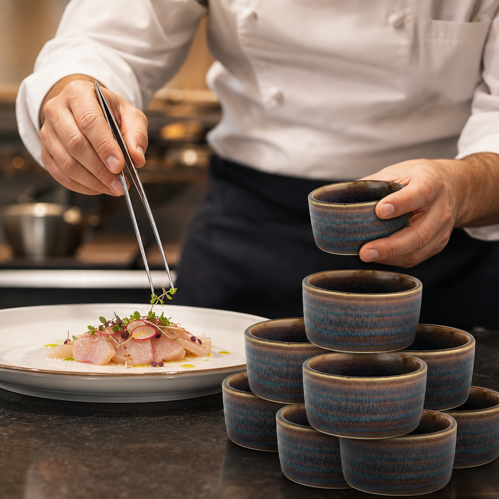 Dipping Dishes 67mm Porcelain for Restaurants (Pack of 12)