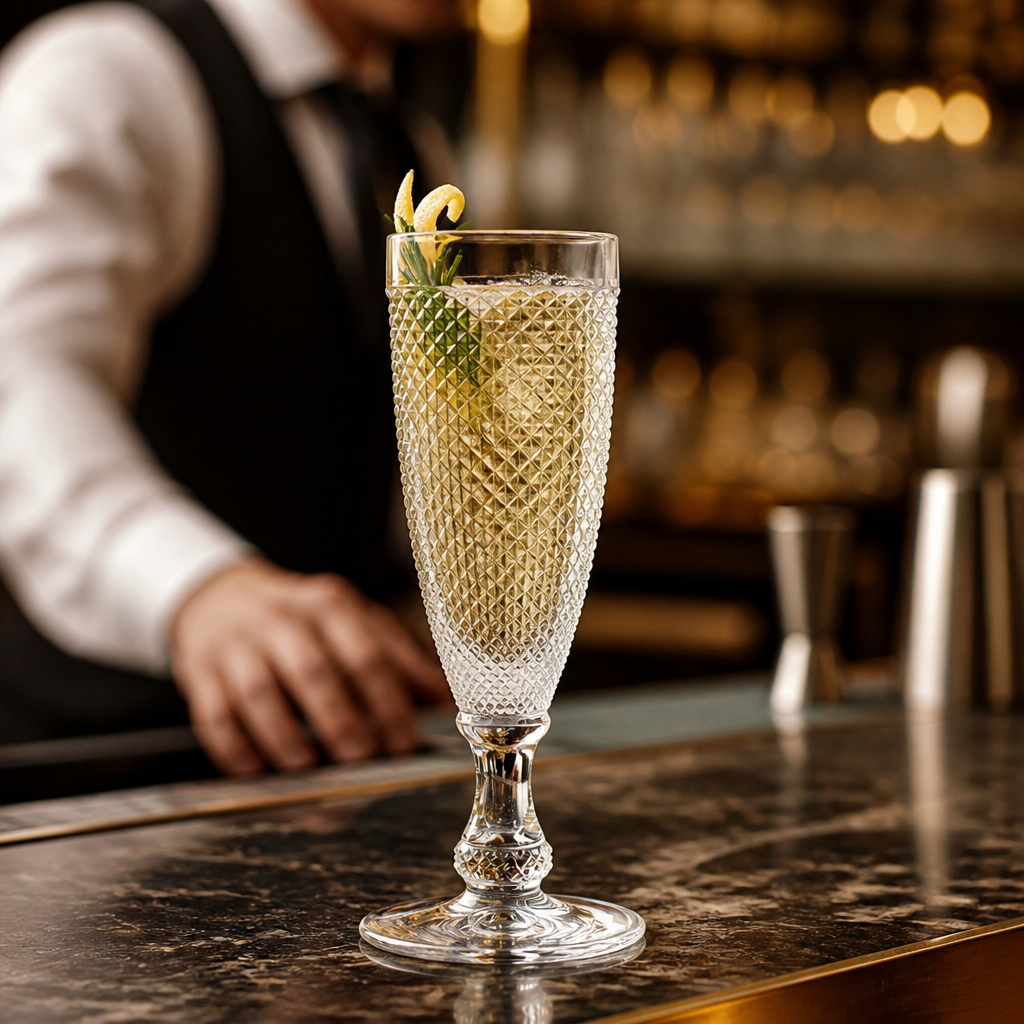 Glass Champagne Flutes 150ml for Stylish Cocktail Presentation (Pack of 6)