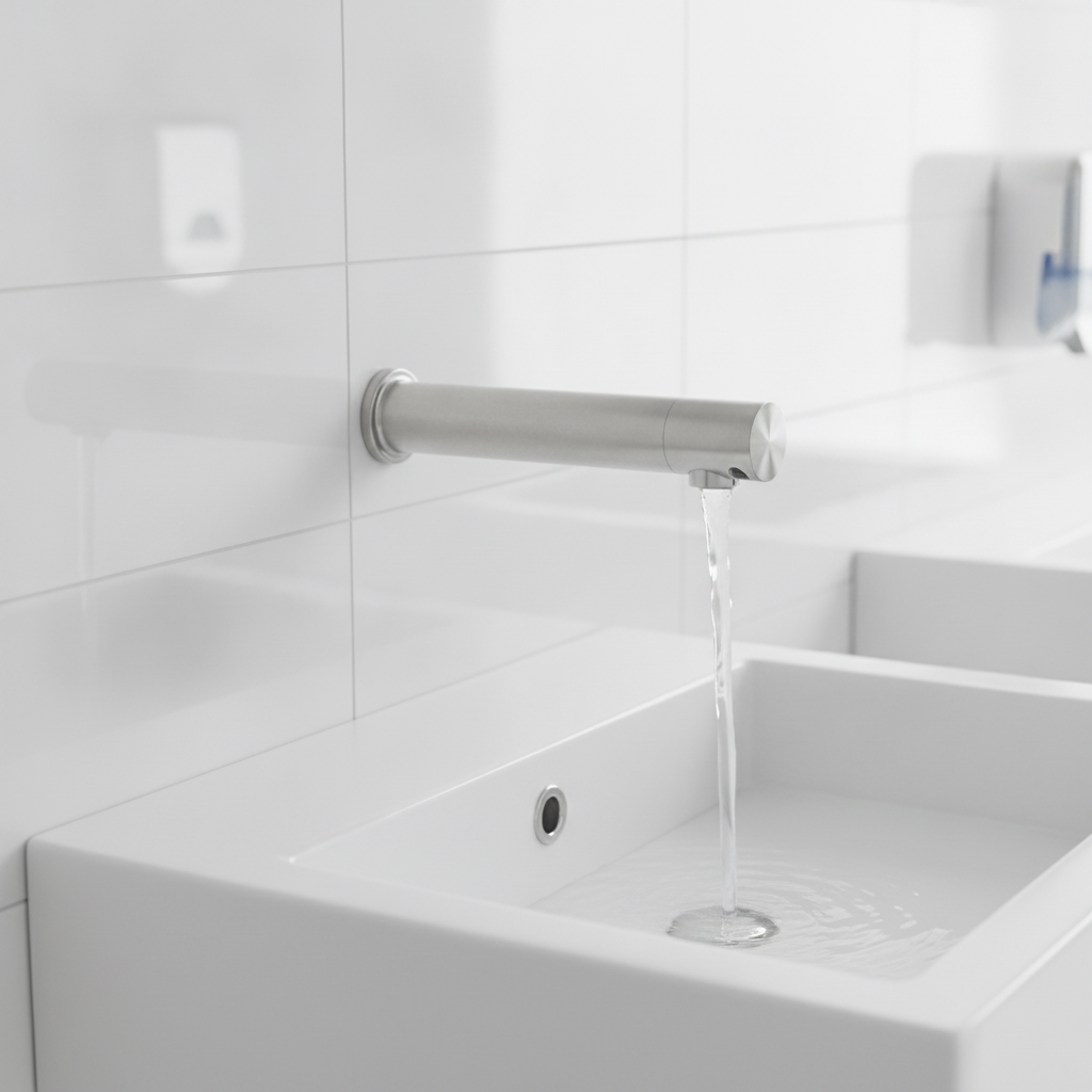 Stainless Steel Sensor Operated Tap 200mm for Hygiene Use