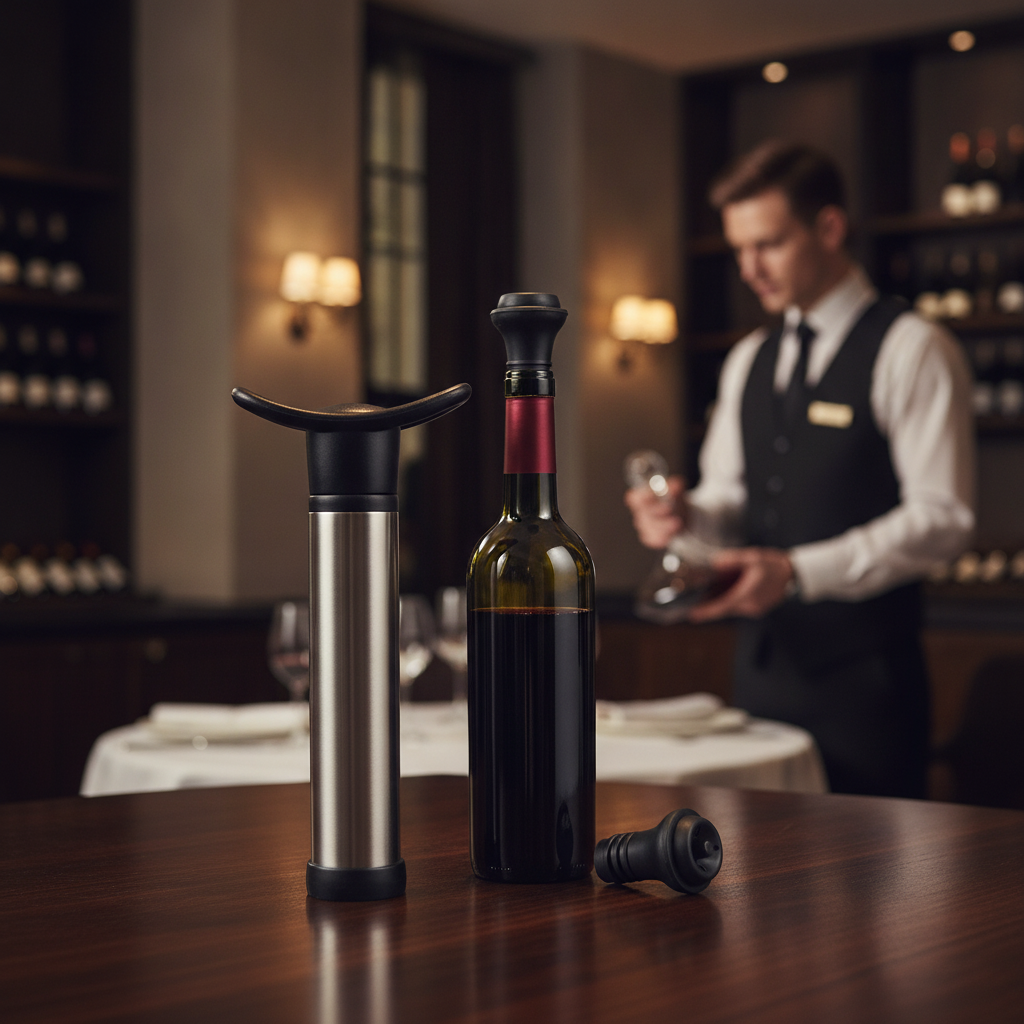 Plastic Wine Saver for Keeping Wine Fresh