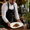 Oblong Plates White Vitrified Ceramic for Hospitality (Pack of 12)