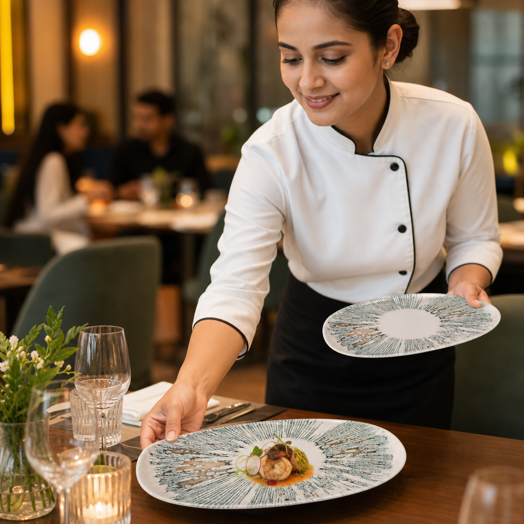 Oblong Plates 220x150mm Pink Vitrified Ceramic for Everyday Service (Pack of 12)