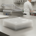 Polybutylene Compostable Chamber Vacuum Pack Bags 300x350mm for Professional Kitchens (Pack of 100)