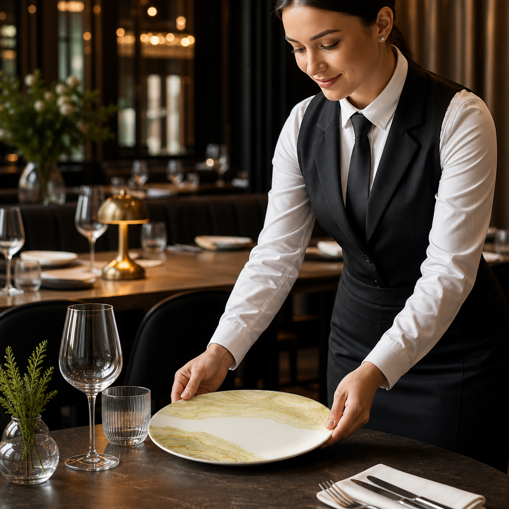 Coupe Plates 285mm Vitrified Ceramic for Modern Hospitality (Pack of 12)