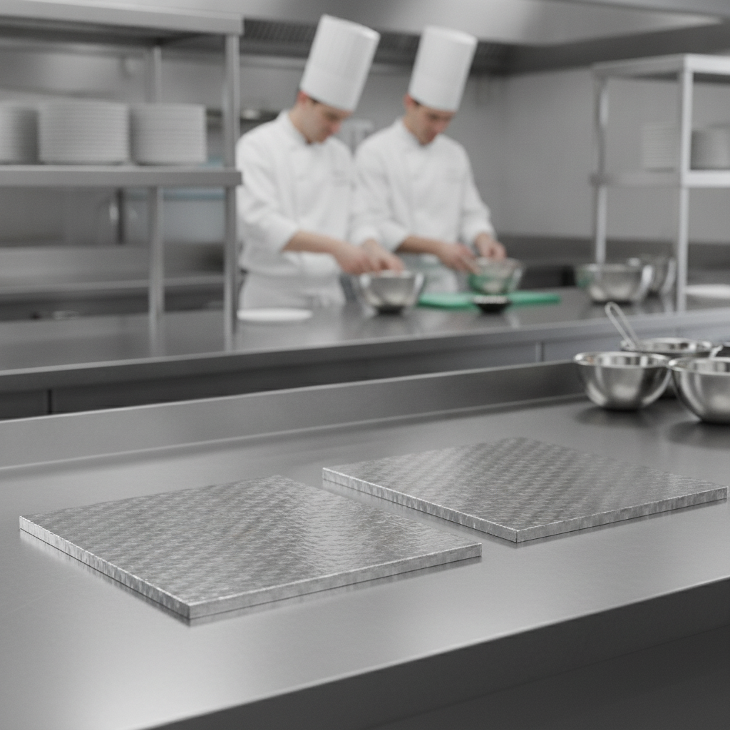 Foil Square Cake Board 12in for Professional Baking
