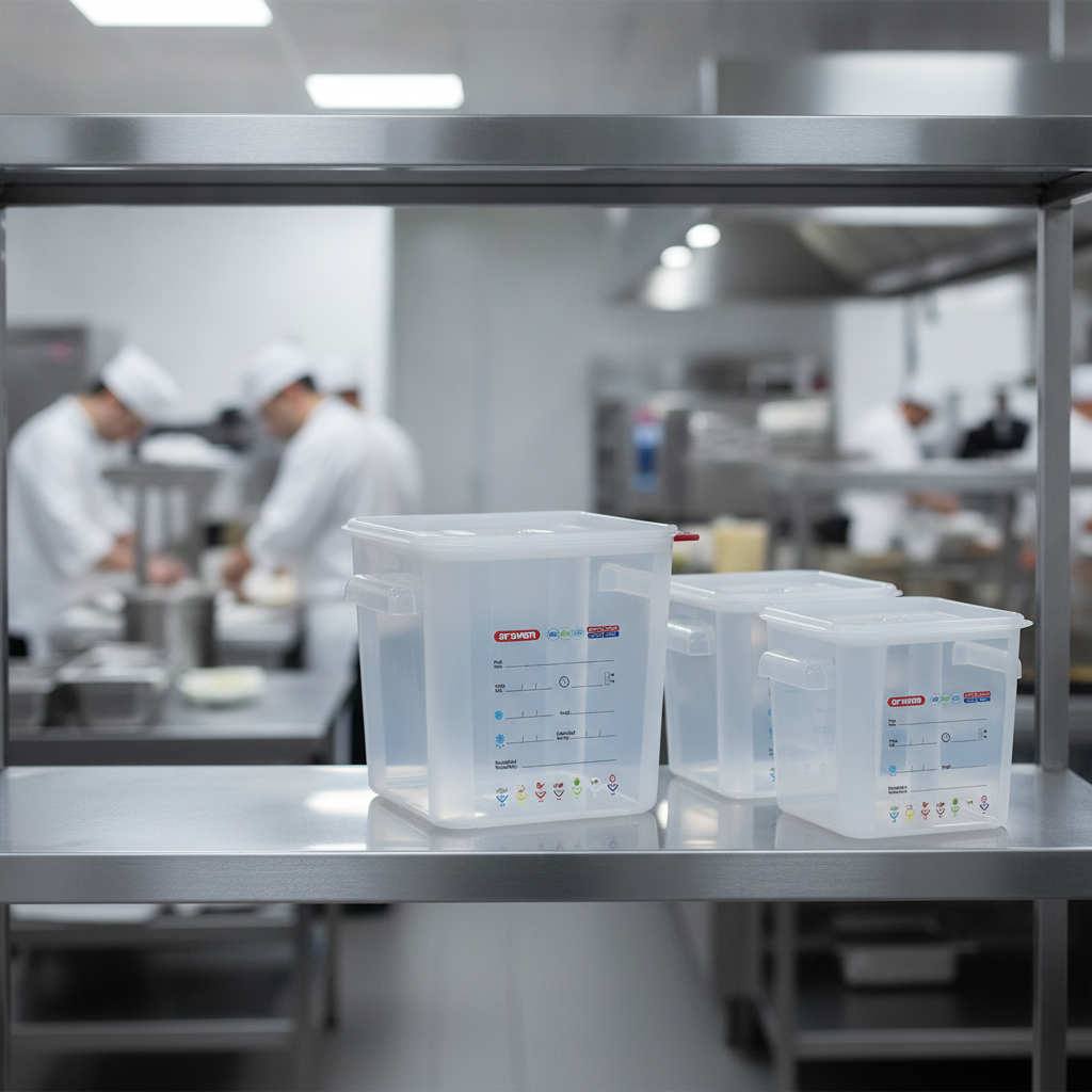 Polypropylene Square Container 18L for Food Storage