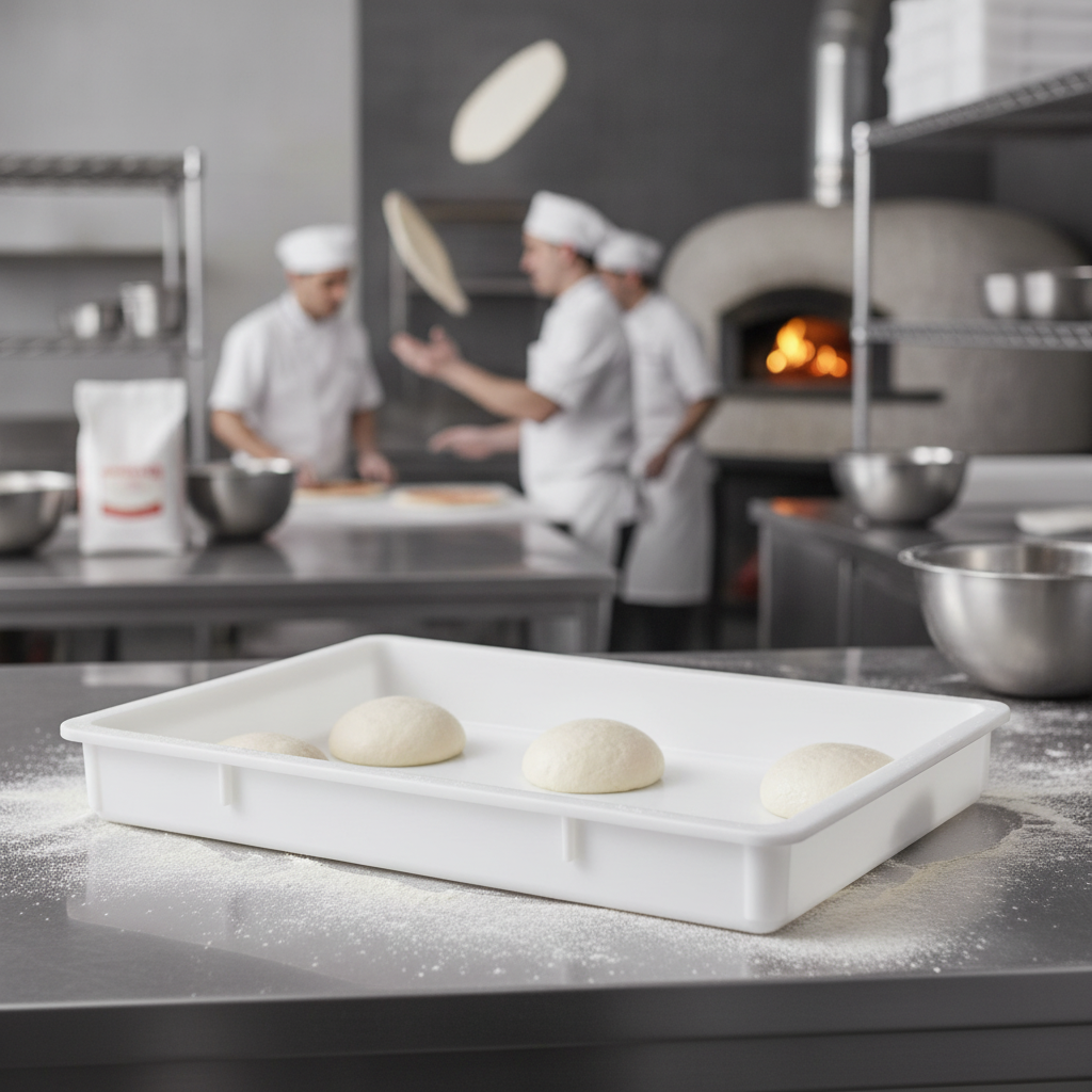 Polypropylene Pizza Dough Proofing Box 660mm for Bakeries