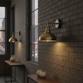 Brass Dome Wall Light 265mm for Home & Commercial Use