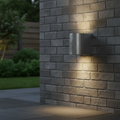 Galvanised Steel Outdoor Wall Light for Patios & Driveways