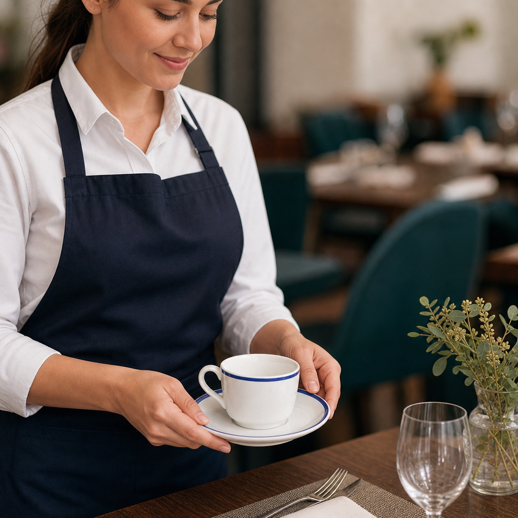 Coupe Saucers 160mm Ceramic for Catering Environments (Pack of 24)