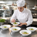 Rimmed Bowls 165mm Porcelain for Professional Catering (Pack of 6)
