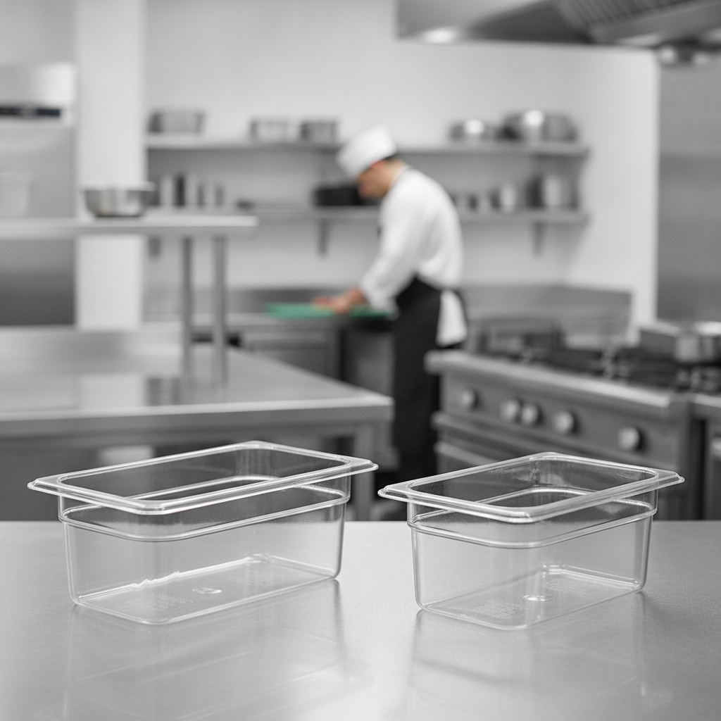 Copolymer Gastronorm Food Tray 2.5L for Efficient Food Storage