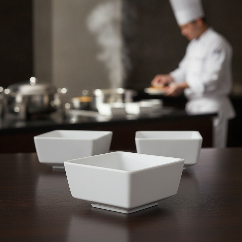 Melamine Bowl 250mm for Buffet Displays