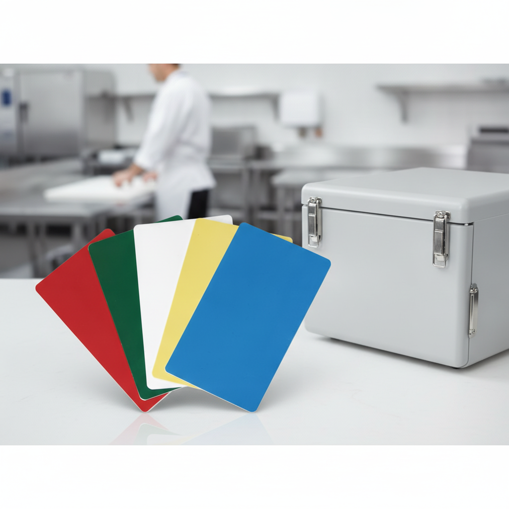 Polypropylene Food Pan Carrier Identification Labels for Organizing Deliveries