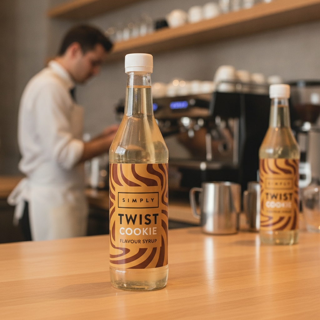 Clear Cookie Syrup 485ml for Beverages